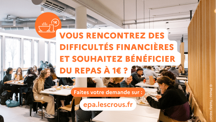 Comment bénéficier du repas Crous à 1€ ? 34 Repas1euro Article