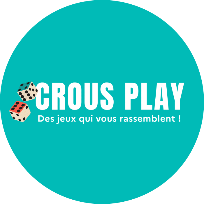 Soirée Jeux de société 1 STICKER CROUS PLAY