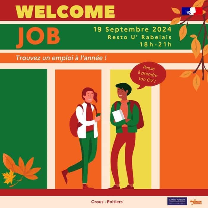 WELCOME JOB (Forum emploi étudiant) 1 WELCOME