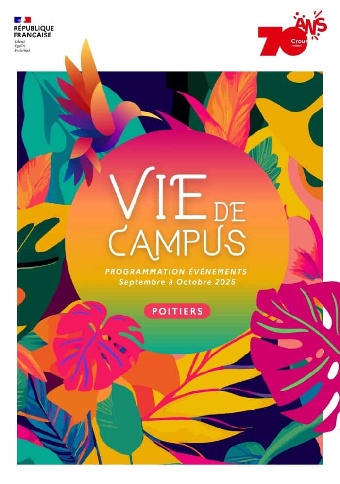 OK CARTE POSTALE AGENDA CULTUREL VIE DE CAMPUS 1